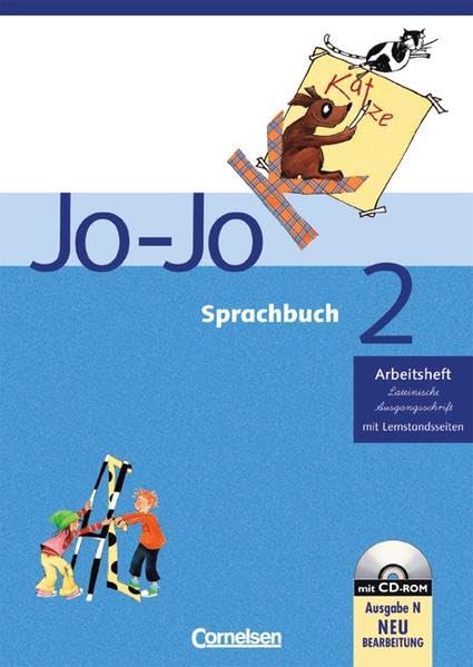 Jo-Jo Sprachbuch - Ausgabe N: 2. Schuljahr - Arbeitsheft in Lateinischer Ausgangsschrift: Mit CD-ROM und Lernstandsseiten Study Guides