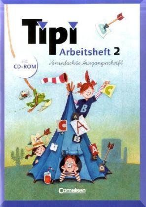 Tipi Sprachbuch: 2. Schuljahr - Arbeitsheft in Vereinfachter Ausgangsschrift: Mit CD-ROM und Lernstandsseiten Study Guides