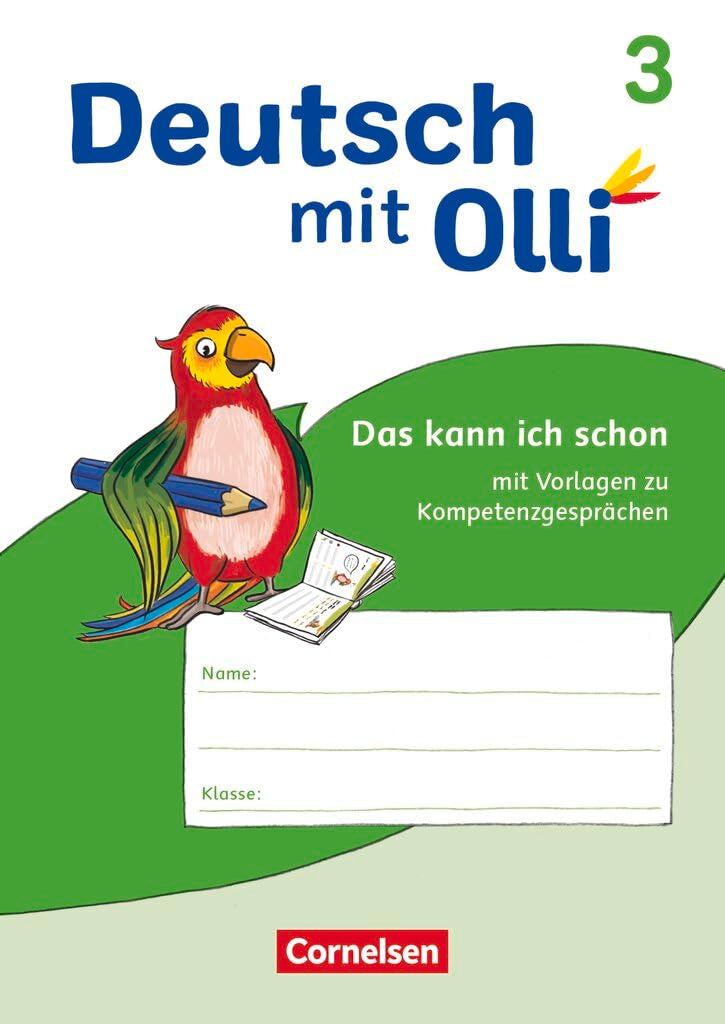 Deutsch mit Olli|NULL|Sprache 2-4 - Ausgabe 2021|3. Schuljahr|NULL|NULL|Lernentwicklungsheft|10 Stück im Paket Learning & Reference