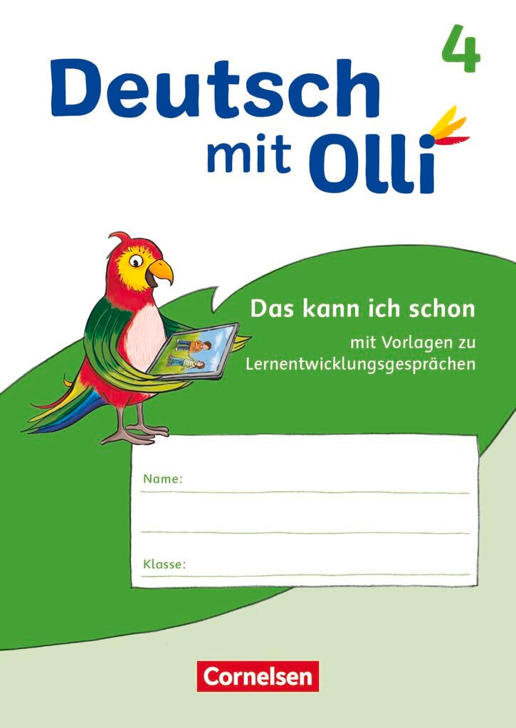 Deutsch mit Olli|NULL|Sprache 2-4 - Ausgabe 2021|4. Schuljahr|NULL|NULL|Lernentwicklungsheft|10 Stück im Paket Learning & Reference