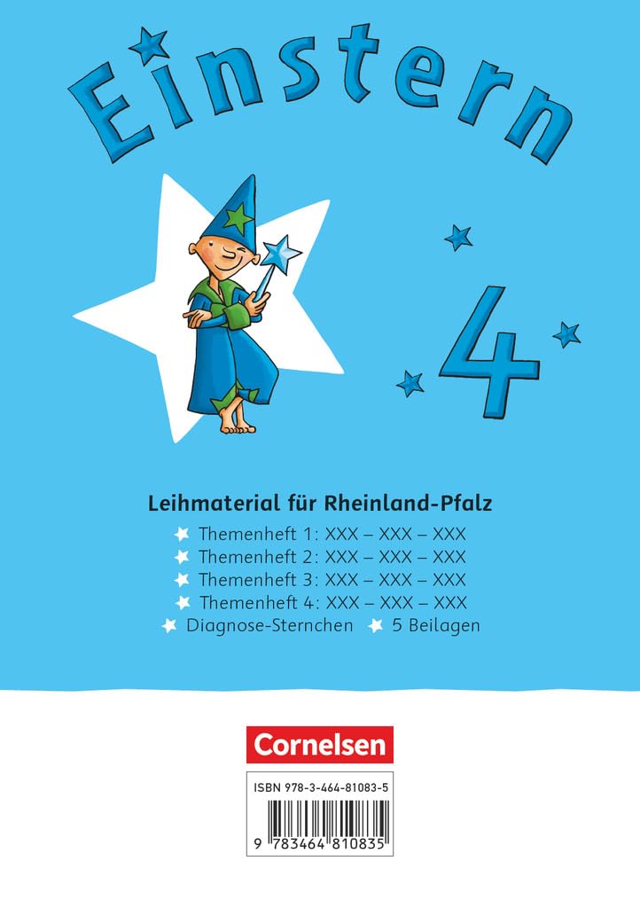 Einstern - Mathematik - Ausgabe 2021 - Band 4: Themenhefte 1-4, Diagnoseheft und Kartonbeilagen im Schuber - Ausleihmaterial (Rheinland-Pfalz) (Einstern, Ausgabe 2021, Band 4) Study Guides