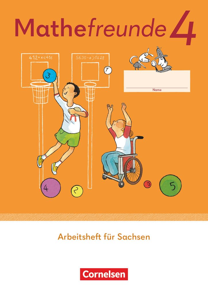 Mathefreunde 4. Schuljahr - Ausgabe Sachsen 2022 - Arbeitsheft Study Guides