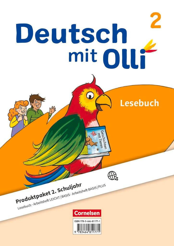 Deutsch mit Olli|NULL|Lesen 2-4 - Ausgabe 2021|2. Schuljahr|NULL|NULL|Produktpaket|Lesebuch , Arbeitsheft Leicht / Basis und Arbeitsheft Basis / Plus book