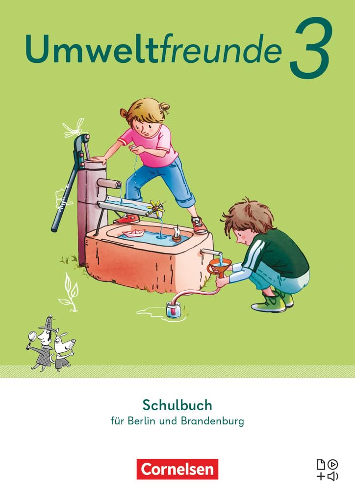 Umweltfreunde 3. Schuljahr - Berlin, Brandenburg - Ausgabe 2023 - Schulbuch mit digitalen Medien Study Guides