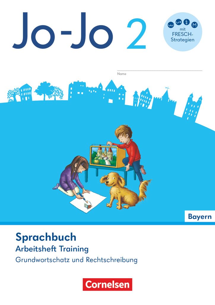 Jo-Jo Sprachbuch 2. Jahrgangsstufe - Grundschule Bayern - Arbeitsheft Training - Grundwortschatz und Rechtschreibung Study Guides