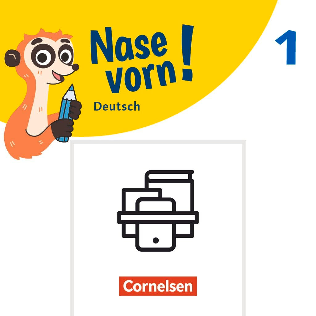 Nase vorn! 1. Schuljahr - Basiskompetenzen Deutsch Erstlesen - Erstlesen und Schreiben - Laute und Buchstaben - 2 Übungshefte im Paket mit Lösungen Study Guides