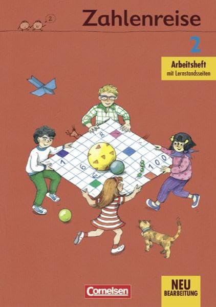 Zahlenreise - Allgemeine Ausgabe: 2. Schuljahr - Arbeitsheft mit Lernstandsseiten: Ziffern in Druckschrift Study Guides