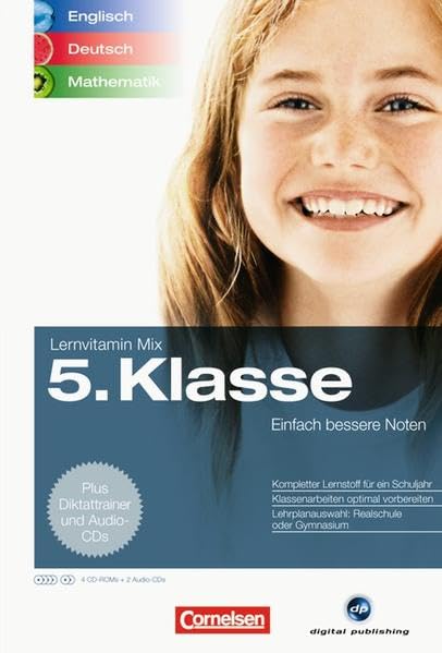 Lernvitamin Mix - Englisch/Deutsch/Mathe 5. Klasse PC