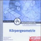 Körpergeometrie, 1 CD-ROMMathematik für Lehrer und Schüler. Unterrichtssoftware Sekundarstufe I/II. Schul-Einzel-Lizenz. Für Windows 3.x/95 oder höher Music