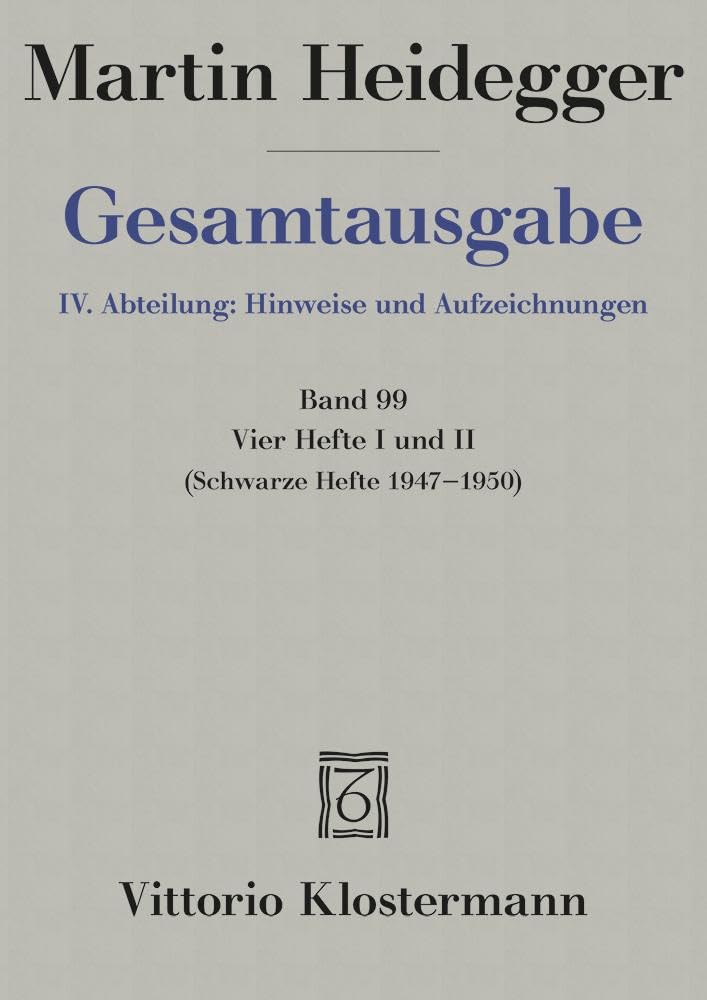 Vier Hefte I und II Philosophy