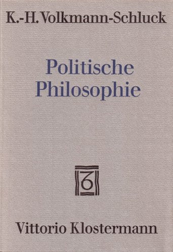 Politische Philosophie book