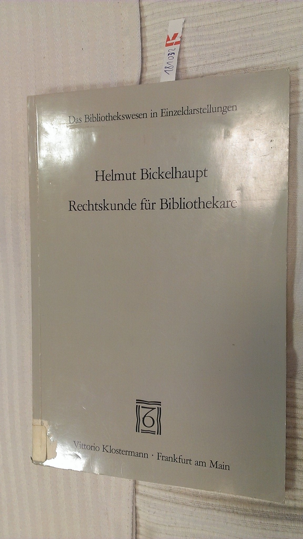 Rechtskunde für Bibliothekare. Grundbegriffe und Grundzüge Books