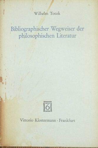 Bibliographischer Wegweiser der philosophischen Literatur Natural Sciences