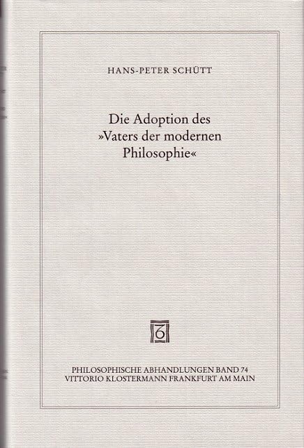 Die Adoption des "Vaters der modernen Philosophie" book