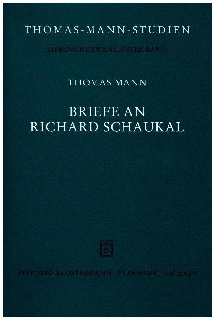 Briefe an Richard Schaukal Essays & Short Stories