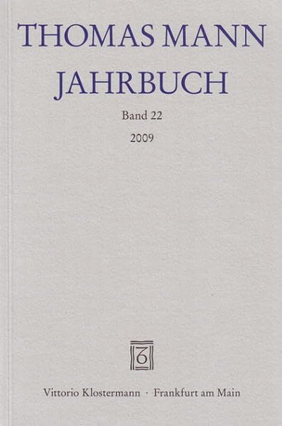 Thomas Mann Jahrbuch, Band 22 book