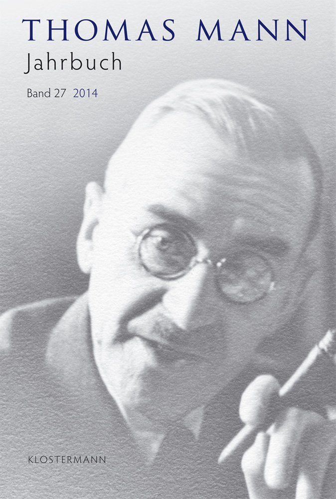 Product Image: Thomas Mann Jahrbuch: Band 27 (2014)