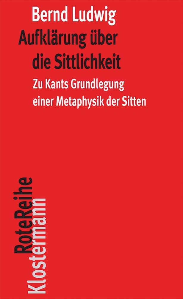 Aufklärung über die Sittlichkeit Philosophy