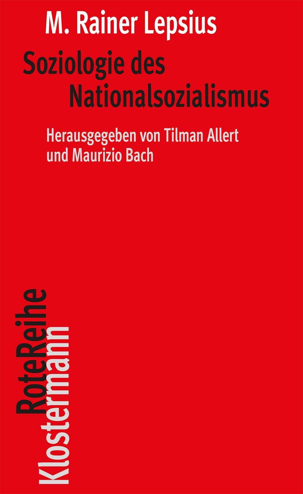 Soziologie des Nationalsozialismus Law