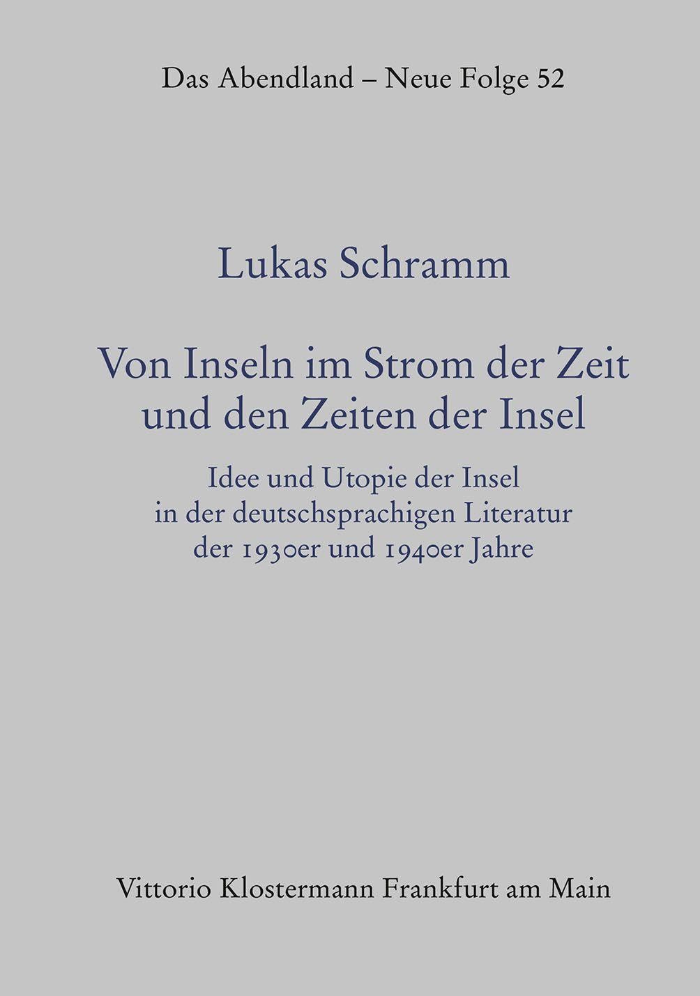 Von Inseln im Strom der Zeit und den Zeiten der Insel Social Sciences