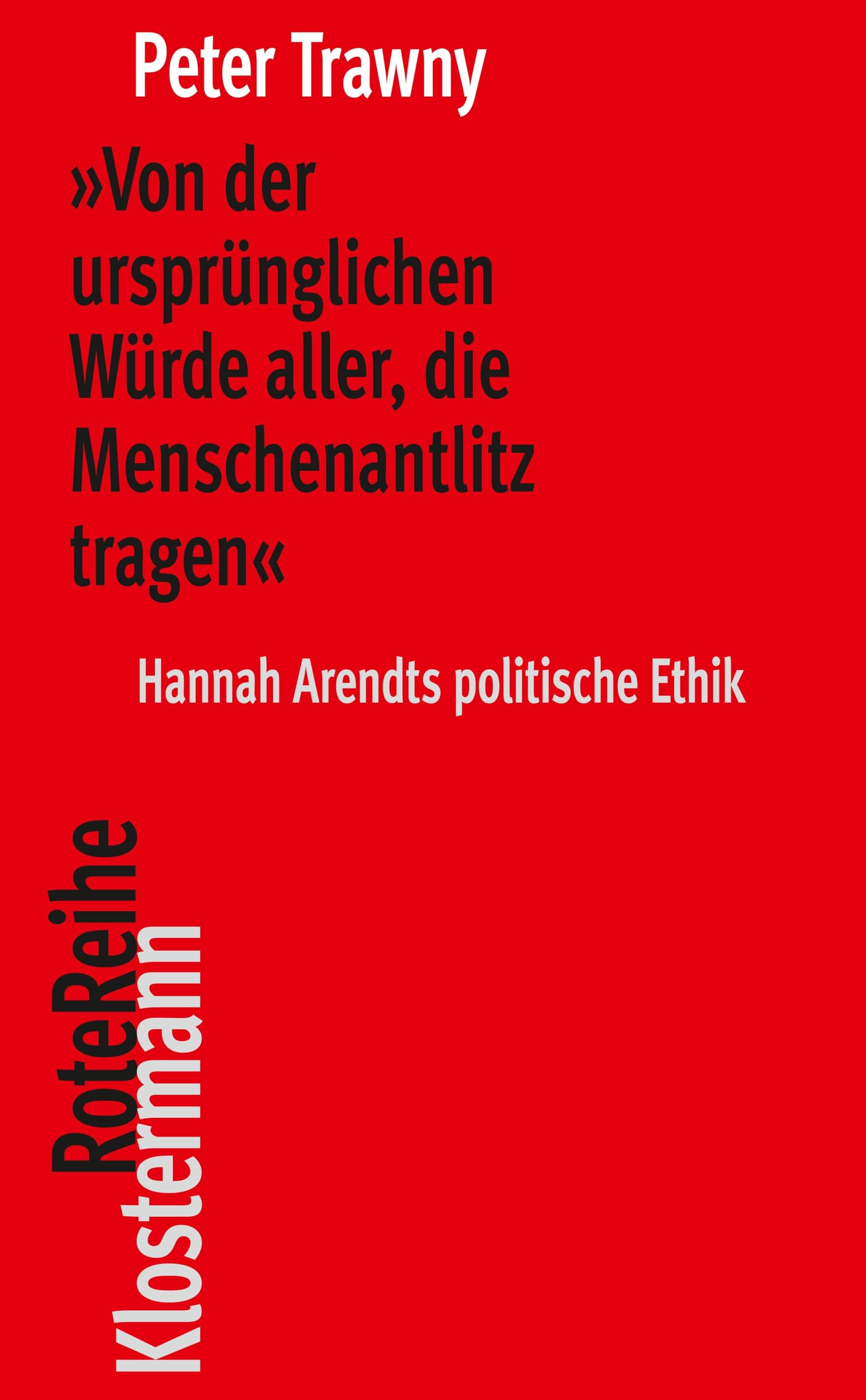 'Von der ursprünglichen Würde aller, die Menschenantlitz tragen' Philosophy