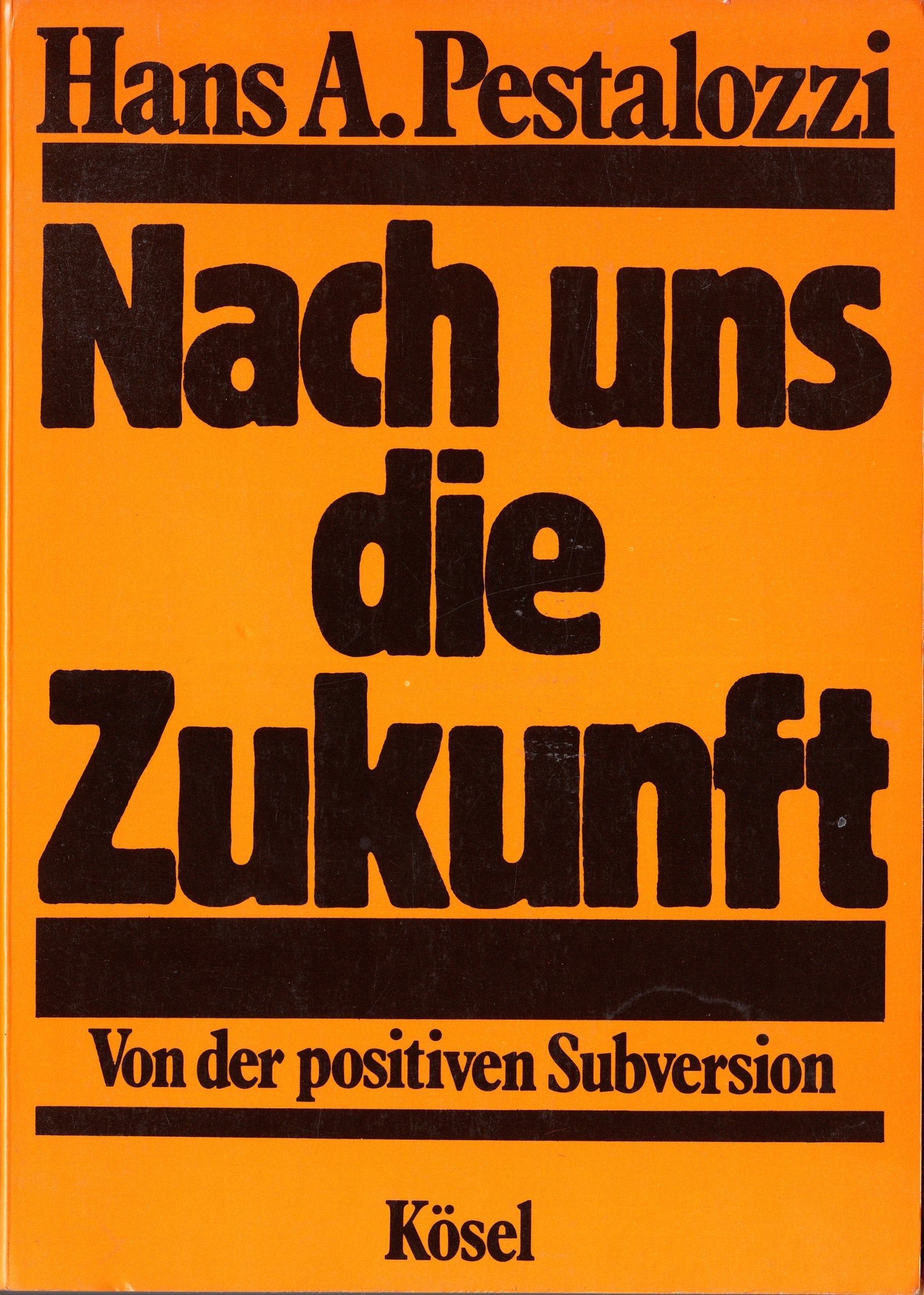 Nach uns die Zukunft. Von der positiven Subversion Politics & History