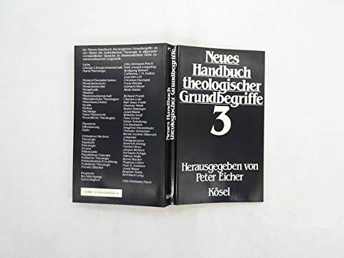 Neues Handbuch theologischer Grundbegriffe, Band 3 Books