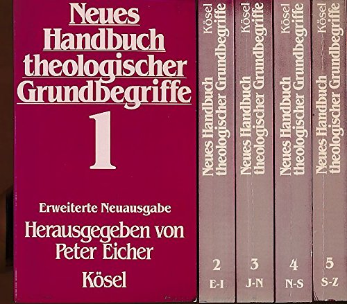 Neues Handbuch theologischer Grundbegriffe Bd. 1: A - E Books