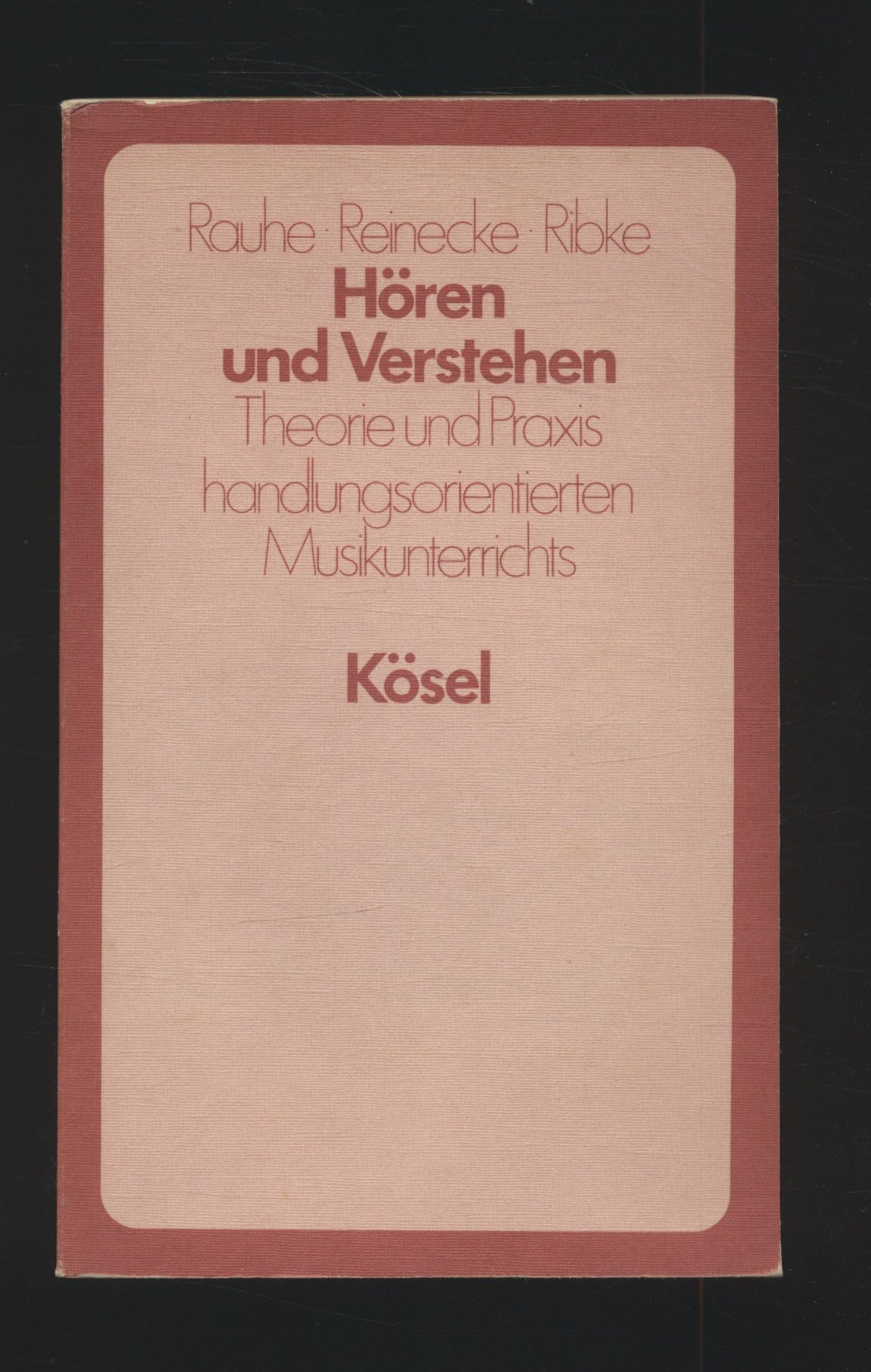 Hören und Verstehen - Theorie und Praxis handlungsorientierten Musikunterrichts Education & Training