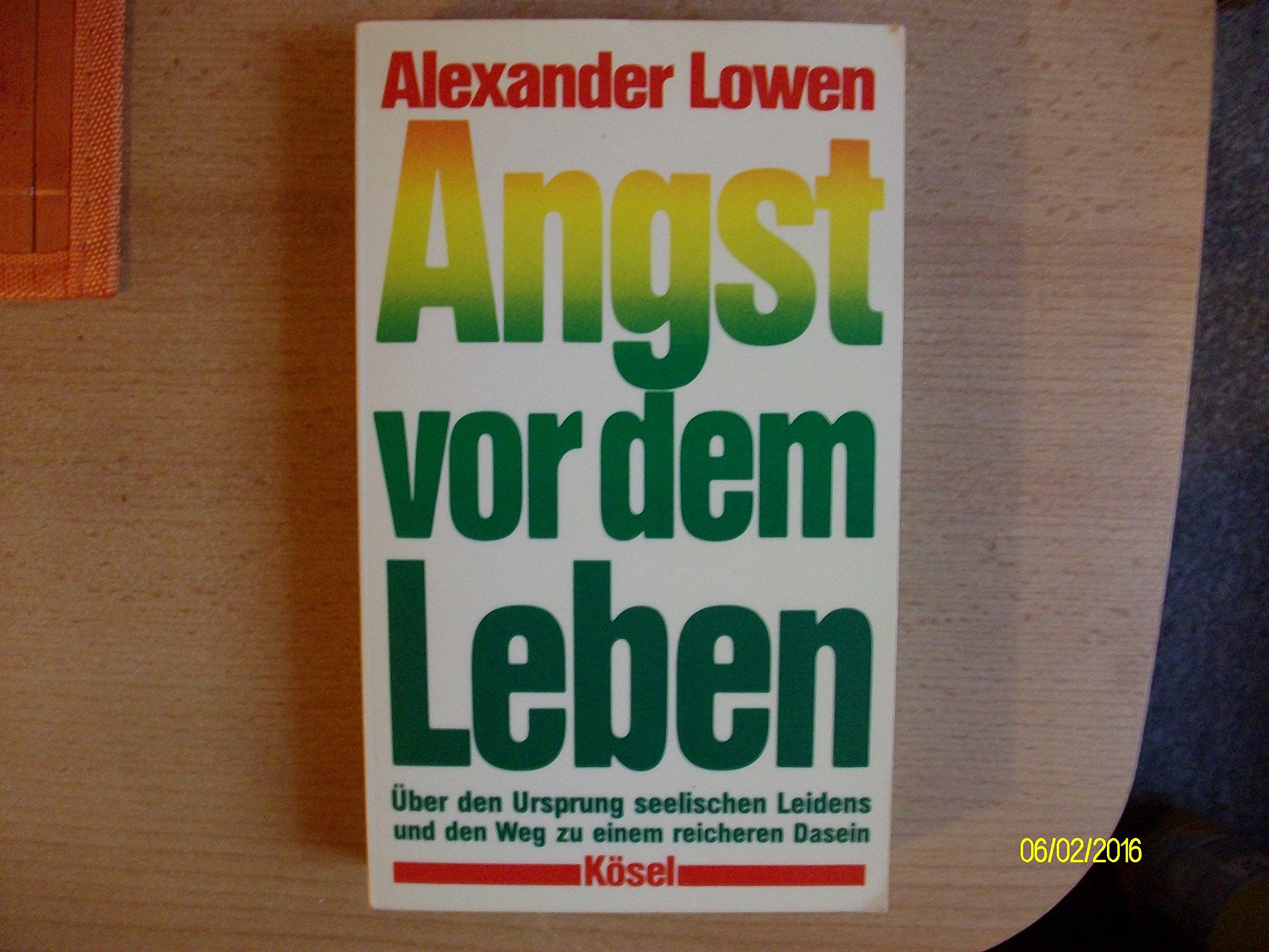 Angst vor dem Leben. Über den Ursprung seelischen Leidens und den Weg zu einem reicheren Dasein Lifestyle