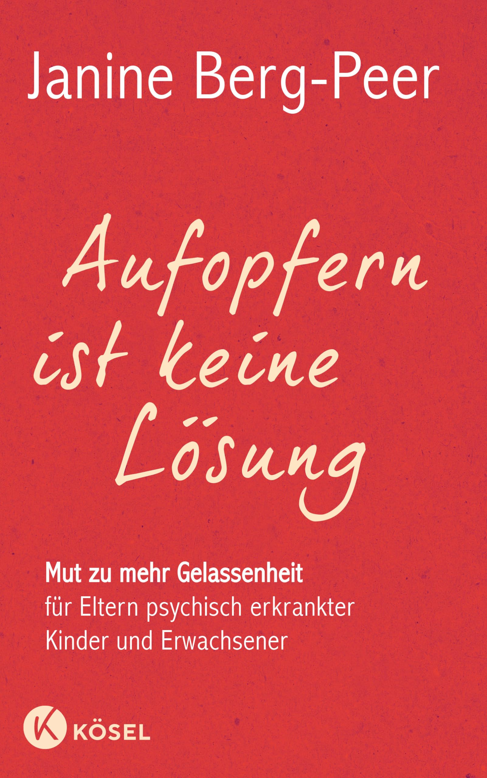 Aufopfern ist keine Lösung Medicine