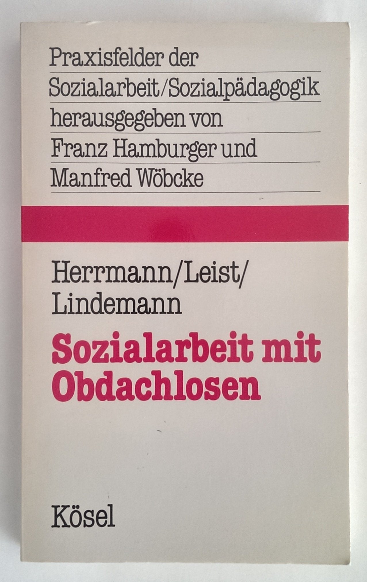 Sozialarbeit mit Obdachlosen Social Sciences