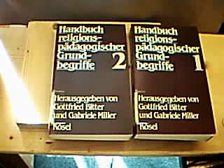 Handbuch religionspädagogischer Grundbegriffe Religion & Esotericism