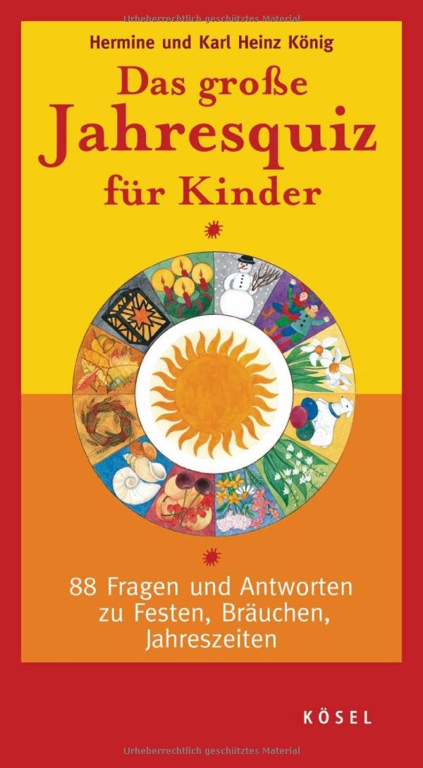 Das große Jahresquiz für Kinder book