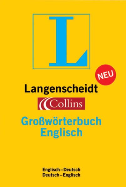 Langenscheidt Grosswörterbücher / Collins. Englisch: Englisch-Deutsch /Deutsch-Englisch. Mit Daumenregister Foreign Languages ​​& Dictionaries