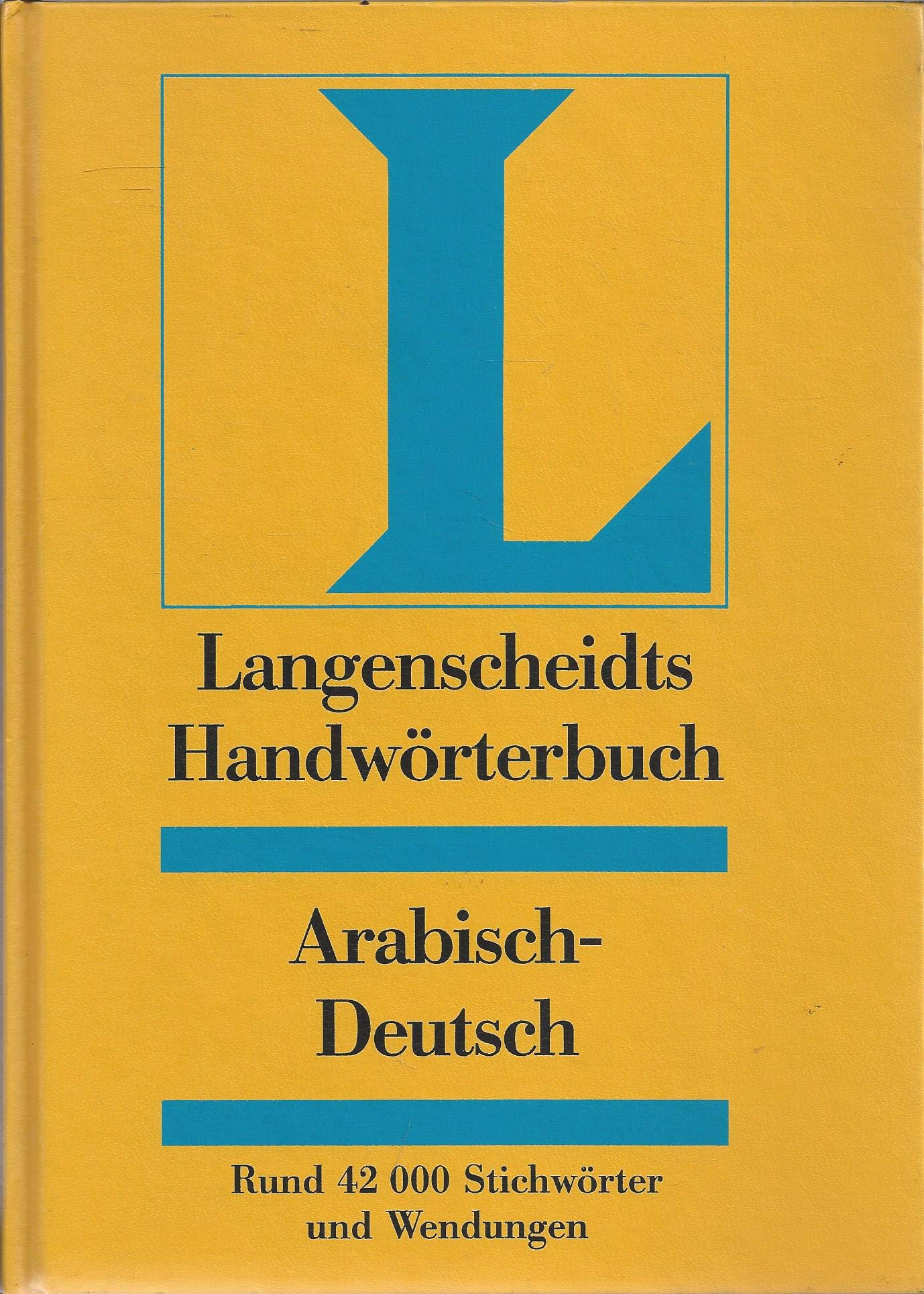 Langenscheidts Handwörterbuch, Arabisch-Deutsch Foreign Languages ​​& Dictionaries