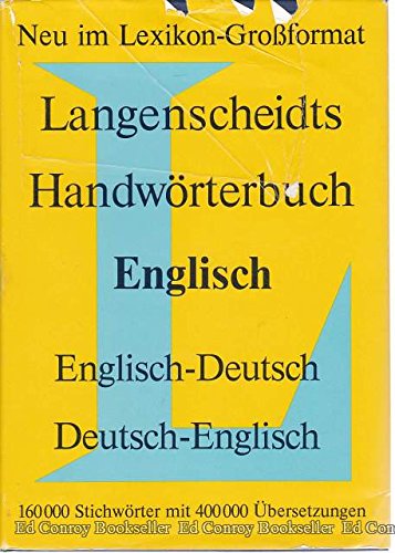 Langenscheidts Handwörterbuch Teil 1., Englisch-deutsch Books