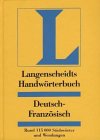 Langenscheidts Handwörterbuch, Deutsch-Französisch Foreign Languages ​​& Dictionaries