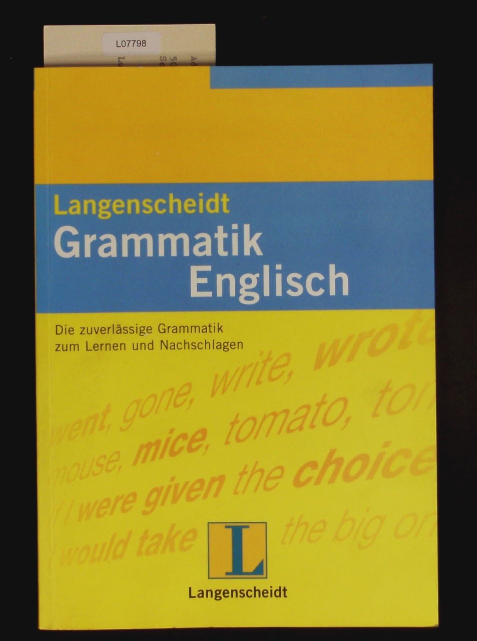 Langenscheidt Handwörterbücher / Langenscheidt Handwörterbücher: Englisch-Deutsch /Deutsch-Englisch. Wörterbuch mit Grammatik Books