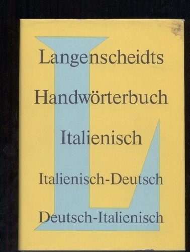 Langenscheidts Handwörterbuch Italienisch Books