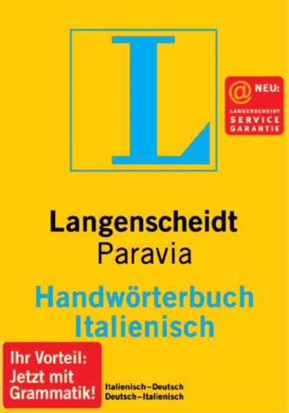Langenscheidt Handwörterbuch Italienisch & Langenscheidt Grammatik Italienisch, 2 Bde Learning & Reference