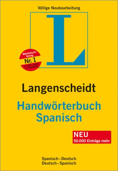 Langenscheidt Handwörterbuch Spanisch: Langenscheidt Handworterbuch Spanisch General education