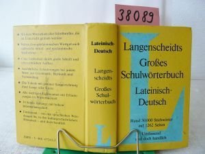 Langenscheidts grosses Schulwörterbuch lateinisch-deutsch Books