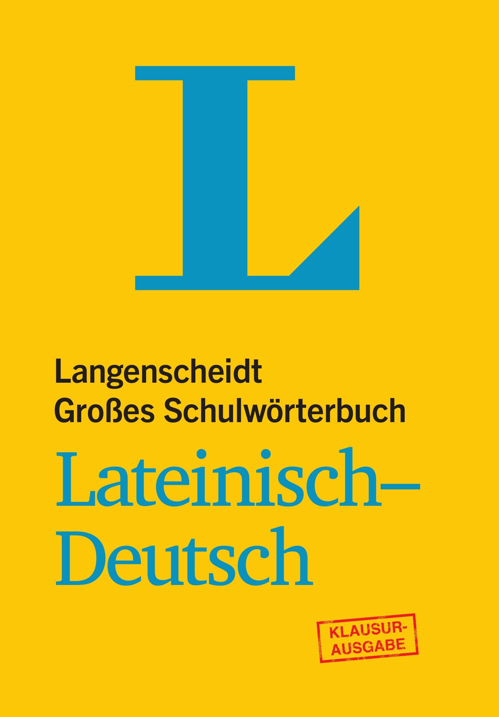 Langenscheidt Großes Schulwörterbuch Lateinisch-Deutsch Foreign Languages ​​& Dictionaries