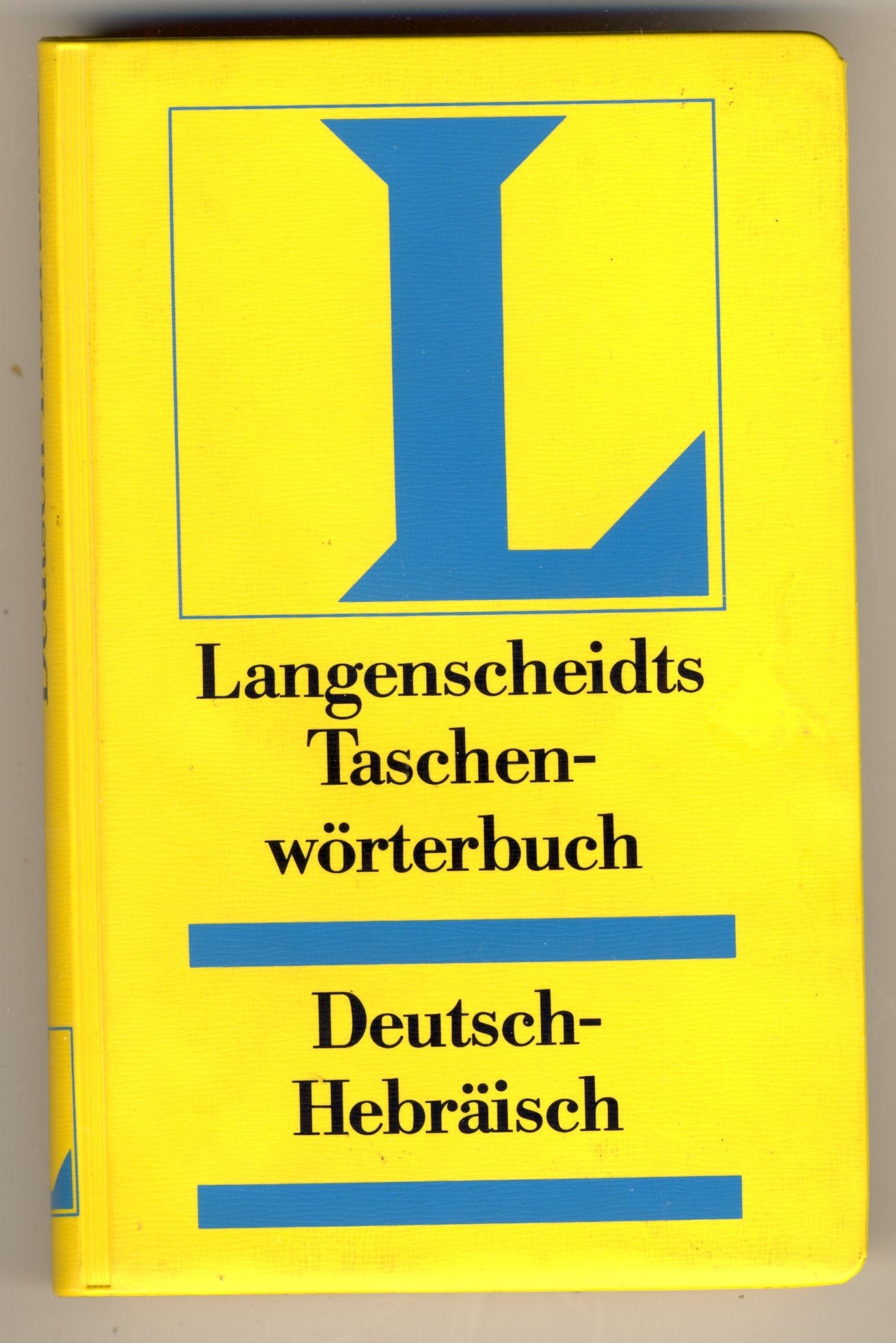 Deutsch - Hebräisch. Taschenwörterbuch. Langenscheidt. Rund 27.000 Stichwörter und Wendungen Foreign Languages ​​& Dictionaries