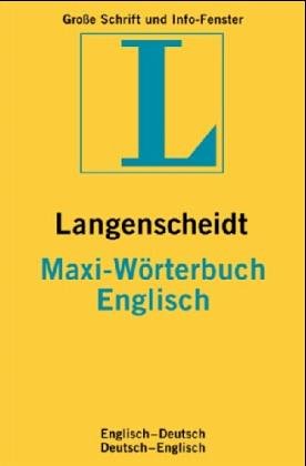 Langenscheidts Maxi Wörterbuch, Englisch Foreign Languages ​​& Dictionaries