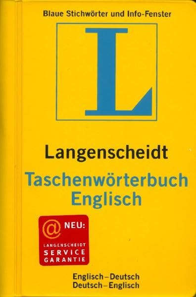 Langenscheidt Taschenwörterbücher: Langenscheidts Taschenwörterbuch, Englisch Foreign Languages ​​& Dictionaries