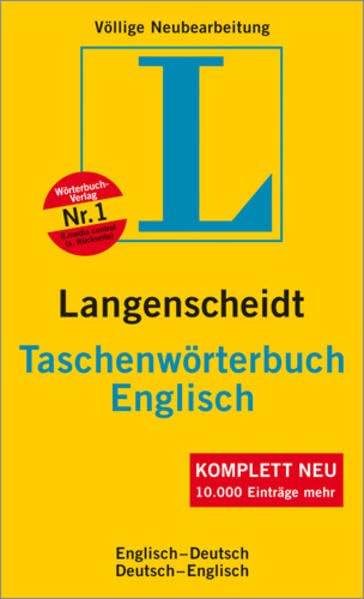Langenscheidt Taschenwörterbuch Englisch, Neubearbeitung Foreign Languages ​​& Dictionaries