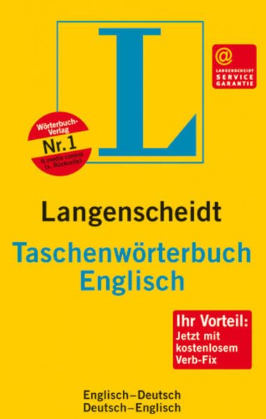 Langenscheidt Taschenwörterbuch Englisch Foreign Languages ​​& Dictionaries