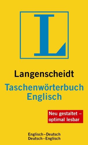 Langenscheidt Taschenwörterbuch Englisch: Englisch-Deutsch/Deutsch-Englisch Foreign Languages ​​& Dictionaries